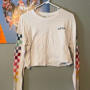 Vans crop too long sleeve